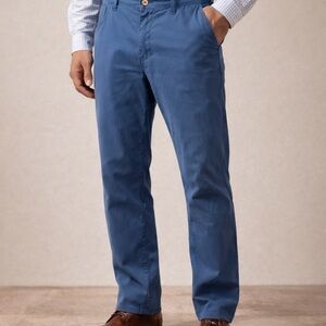 ARMANI JEANS  blue trouser cotton men